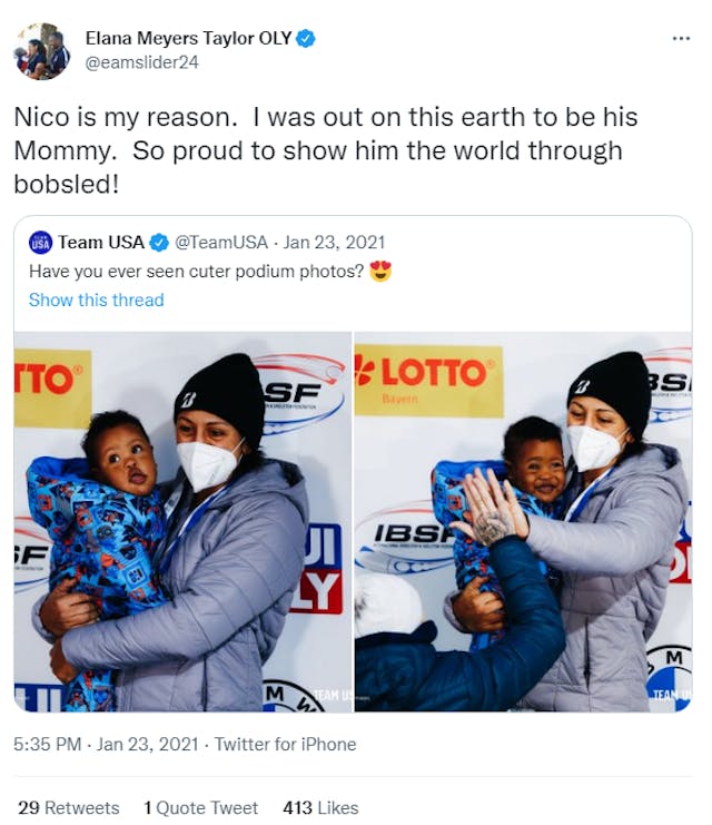 Olympic mom goes for gold and advocates for Down syndrome along the way image