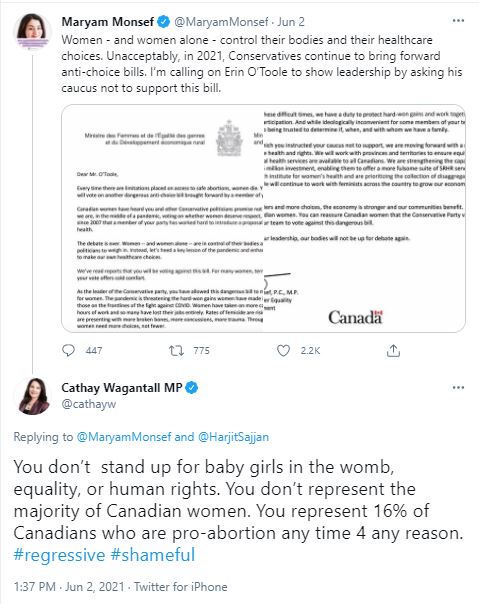 Canadian lawmakers vote to continue sex-selective abortions, despite public opinion image