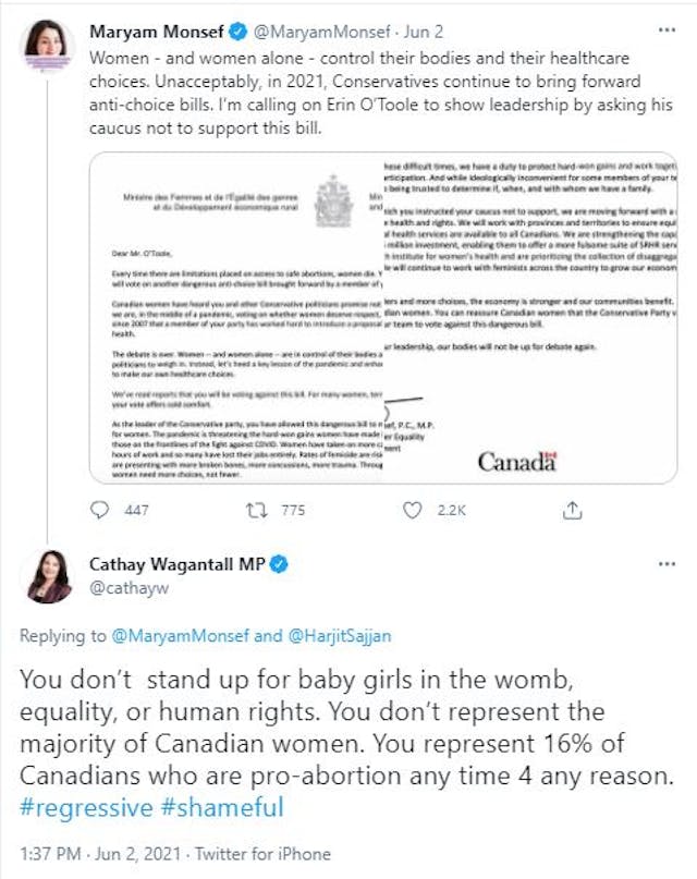 Canadian lawmakers vote to continue sex-selective abortions, despite public opinion image