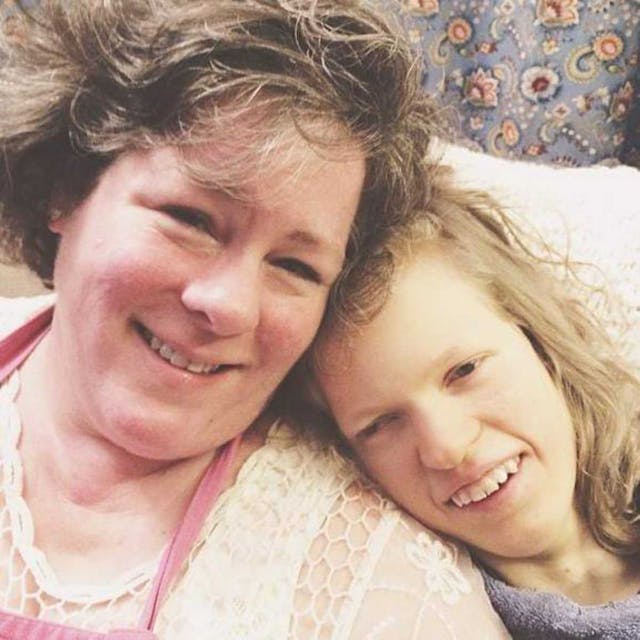 Mary and Courtney (Facebook: Mary Lenaburg) Advice from mom of daughter with special needs: ‘You do it one day at a time’ image