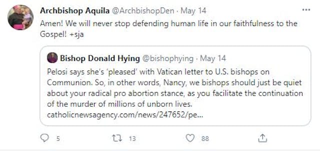 Bishops confront Pelosi: ‘You facilitate… the murder of millions’ image