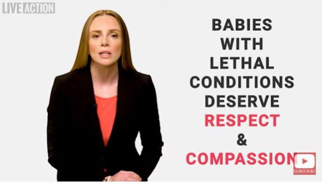 WATCH: ‘Pro-Life Replies’ answers the question, ‘Is abortion the only option after a prenatal terminal diagnosis?’ image