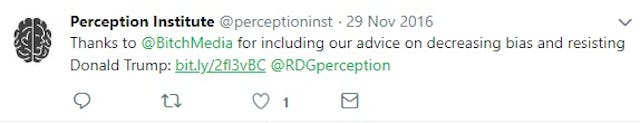 Alexis McGill Johnson founder Perception Institute Trump resistance (Image: Twitter) Image: Alexis McGill Johnson founder Perception Institute Trump resistance (Image: Twitter)
