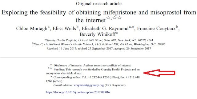 When pro-abortion studies hide their funding sources, why does the media ignore it? image