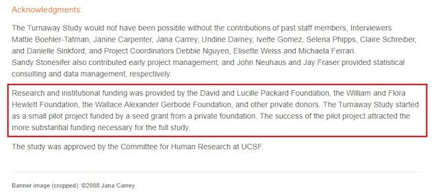 Image: Turnaway Abortion Study funded by Packard Hewlett Gerbode and anonymous