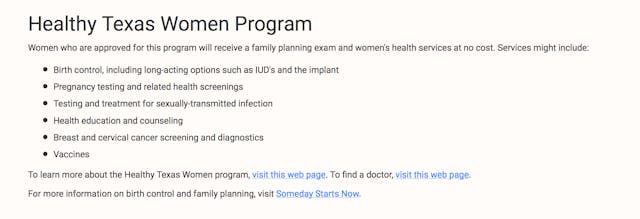 Texas expands health services, proves women don’t need Planned Parenthood