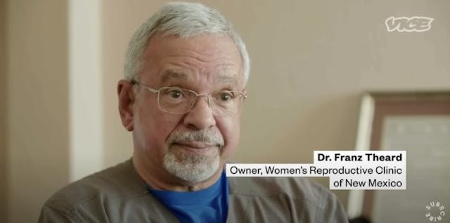 Abortionist Franz Theard, NM (Screenshot: VICE) FALLOUT: How dumping patients and pushing a lie misled everyone about the abortion pill image