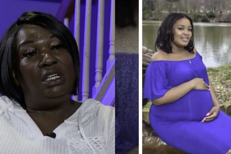 April Newkirk (L) Adriana Smith (R)