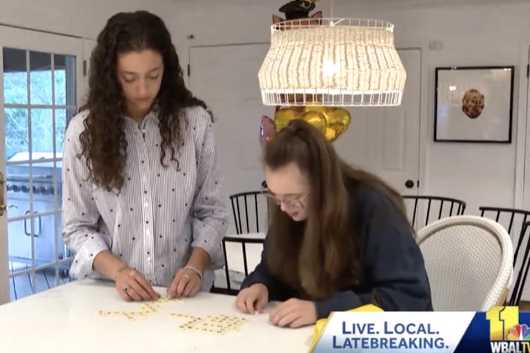 Ava Perlin and sister – book down syndrome