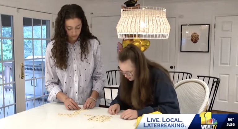 Ava Perlin and sister – book down syndrome