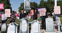 Protest For and Against Assisted Dying Bill in London