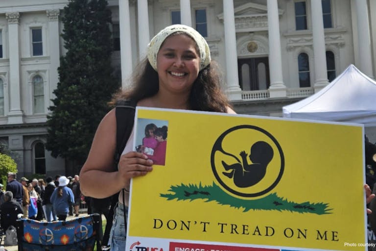 Madison Mueller CA March for Life