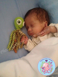 A crochet octopus is helping premature babies thrive image