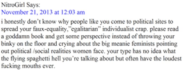 From the people who brought us sensitivity training