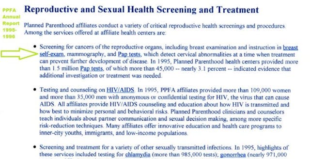 How abortion chain Planned Parenthood masquerades as a health care provider image