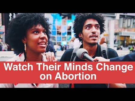 "That was really scary" - Watch their minds change on abortion thumbnail