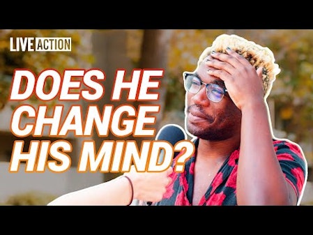 Pro-Choice Man Shown The Reality Of Abortion. Will His Mind Change? thumbnail