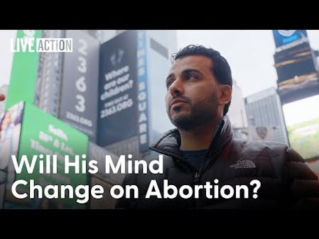 New Yorker Said He Was Pro-Choice... But Will His Mind Change? thumbnail