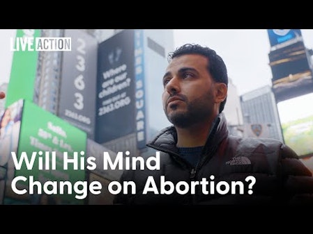 New Yorker Said He Was Pro-Choice... But Will His Mind Change? thumbnail