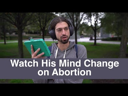 "It's so barbaric" - Watch his mind change on abortion thumbnail