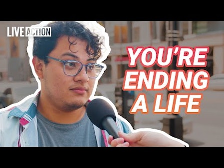 "Yeah... That's Crazy." Watch His Mind Change On Abortion thumbnail
