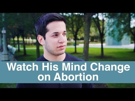 "Get ready to have a baby" - Watch his mind change on abortion thumbnail