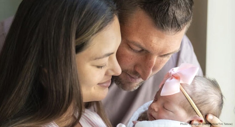 demi tebow tim tebow baby birth
