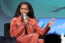 Michelle Obama at "IMO Live: Michelle Obama, Craig Robinson & Dr. Laurie Santos" during SXSW Conference & Festivals at the Austin Convention Center on March 13, 2025 in Austin, Texas. (Photo by Andy Wenstrand/SXSW Conference & Festivals via Getty Images) IMO Live: Michelle Obama, Craig Robinson & Dr. Laurie Santos