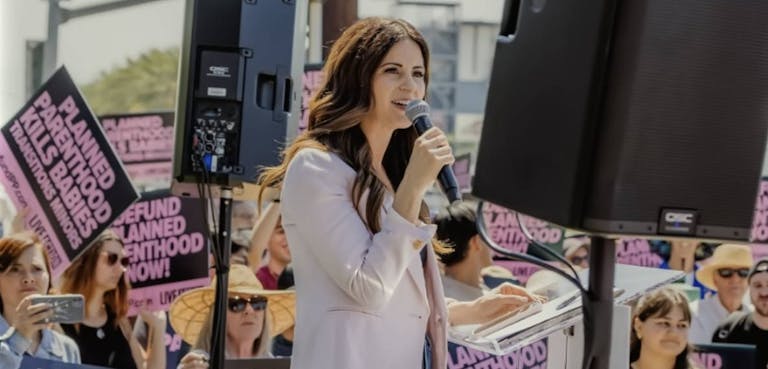 Lila Rose Defund Day Anaheim (Instagram)