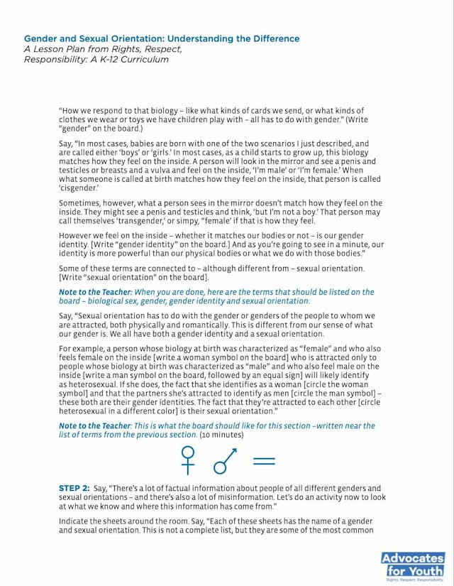 Trump HHS: Remove ‘gender ideology’ from sex ed program for at-risk youth, or lose funds image