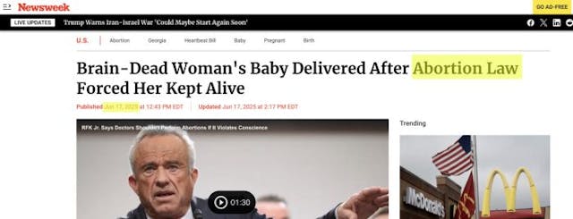Adriana Smith’s baby has been born, but abortion apologists still want him to die image