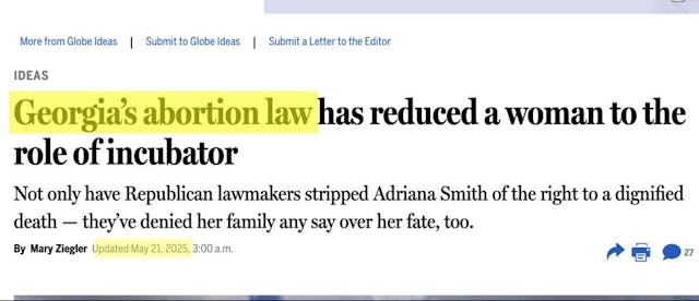 Adriana Smith’s baby has been born, but abortion apologists still want him to die image