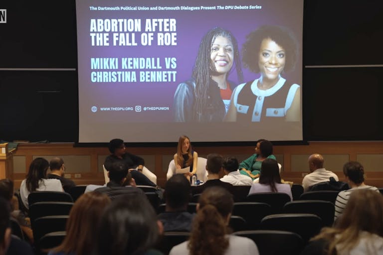 screenshot mikki kendall christina bennett debate