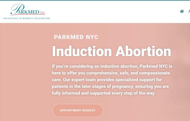 Park Med induction abortion in clinics