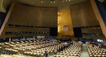 General Assembly Hall of United Nations