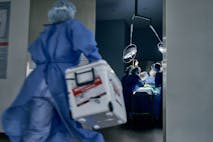 Photo: Getty Images Ice Box for Organ Donation