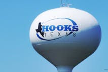 Hooks TX water tower mark lee dickson