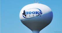 Hooks TX water tower mark lee dickson