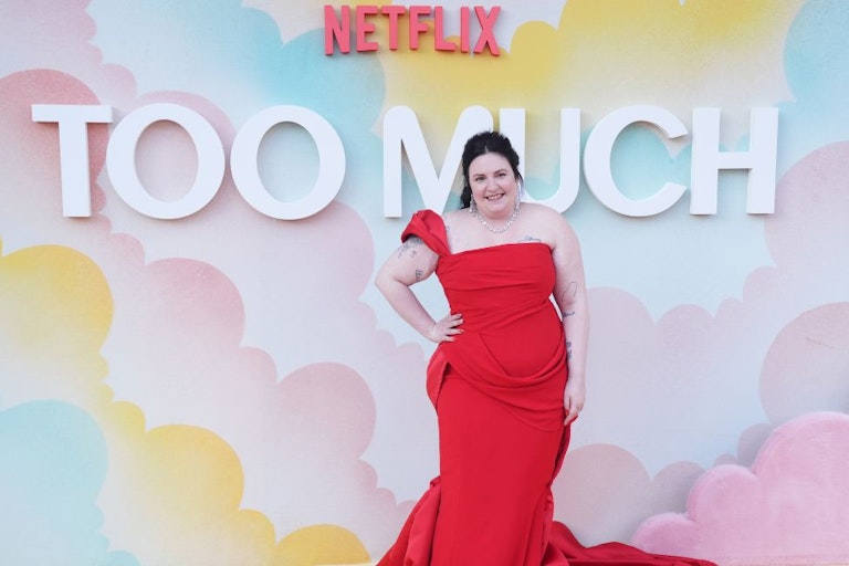 Lena Dunham attends a special screening of Too Much UK at the Barbican Centre in London. Picture date: Monday June 23, 2025. (Photo by Jonathan Brady/PA Images via Getty Images)
