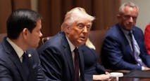 President Trump Holds A Cabinet Meeting At The White House