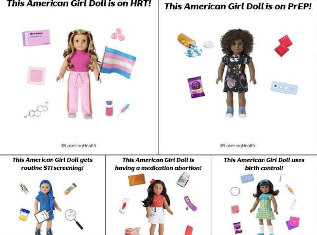 Lovering Health Center – American Girl Dolls Abortion business takes heat for marketing its ‘services’ using American Girl dolls image