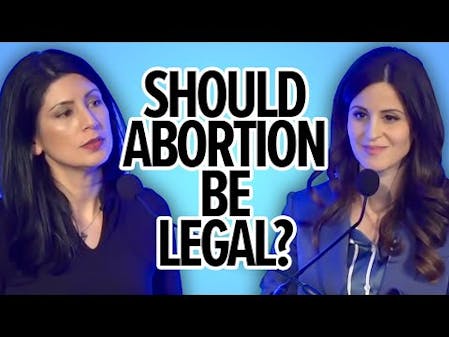 DEBATE: Should Abortion Be Legal? | Lila Rose vs Dr. Mary Ann Franks thumbnail