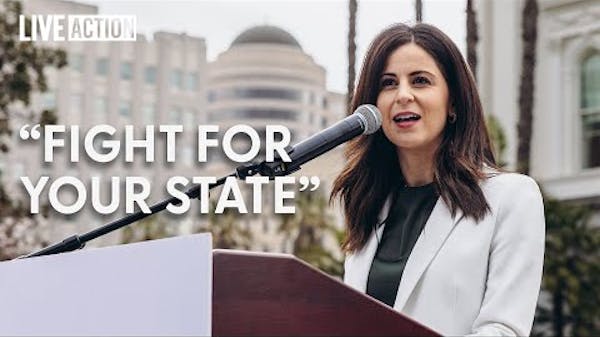 Lila Rose Encourages Pro-Life Californians To Stay And Fight For Life thumbnail