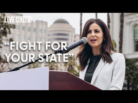 Lila Rose Encourages Pro-Life Californians To Stay And Fight For Life thumbnail