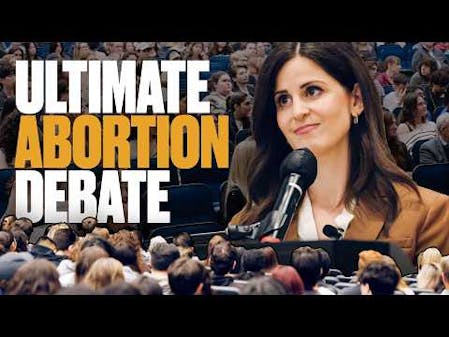 The Ultimate Abortion Debate | Lila Rose at UC Irvine thumbnail