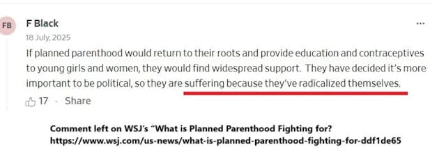 Planned Parenthood has radicalized themselves Planned Parenthood has radicalized themselves