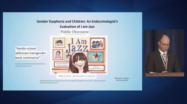 Screenshot – Dr. Michael Laidlaw discusses the book “I Am Jazz” Experts explain why ‘transgender care’ providers like Planned Parenthood deserve scrutiny image