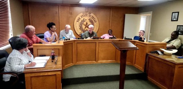 New Boston City Council (Photo: Mark Lee Dickson) East Texas city of New Boston becomes 82nd ‘Sanctuary City for the Unborn’ in US image