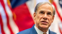 Texas Governor Greg Abbott Holds Press Conference With Agriculture Secretary Brooke Rollins
