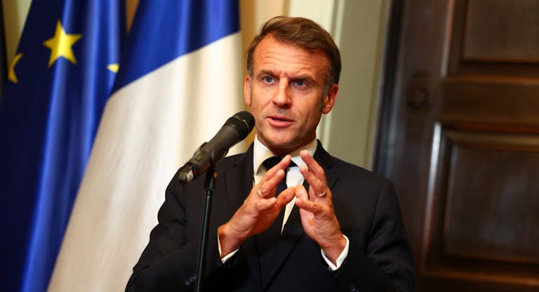 Macron And Merz Meet In Berlin